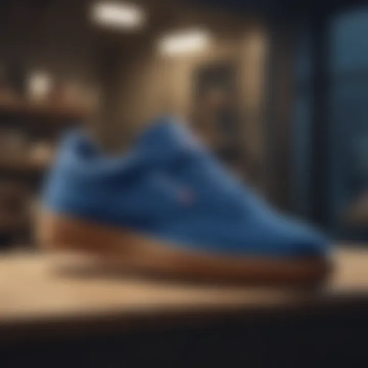 Notable A Comprehensive Examination of the Reebok Club C 85 Blue Suede