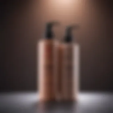 Hair care products suitable for maintaining semi-permanent hair color.