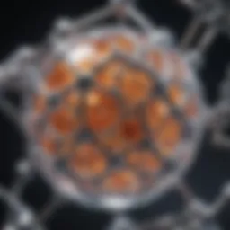 Illustration of the molecular structure of adapalene