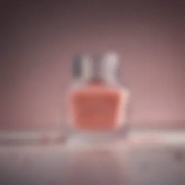 Close-up of unique product formulations in Ariana Grande's line