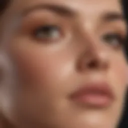 Close-up of Armani Luminous Skin Foundation texture