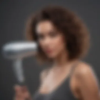 Compact Hair Dryer Ideal for Short Curls Compact hair dryer for short curls