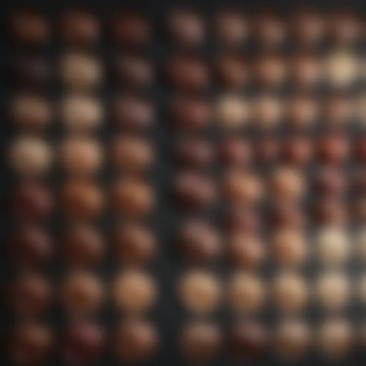 Professional Hair Color Palette