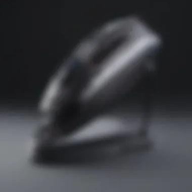 Sleek and Elegant Steam Flat Iron Design Elegant design of a steam flat iron with a sleek finish