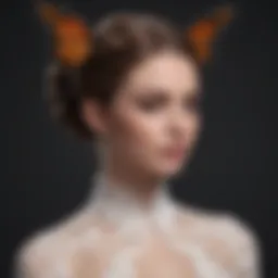 Luxurious Butterfly Braid Coiffure