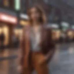 Chic urban vibes in the city