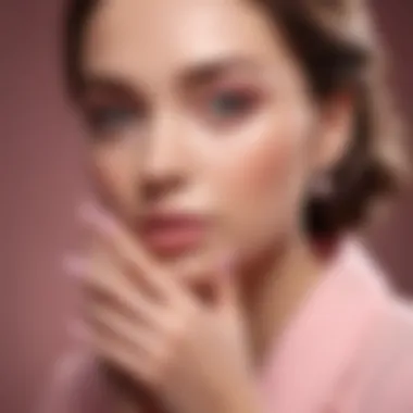 Delicate Charm of Parisian Pink Charming Delicate Pink Nail Shade