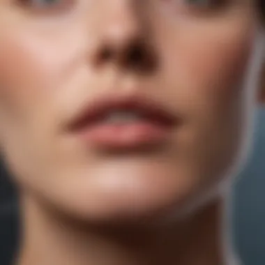 Understanding Razor Bumps A close-up view of razor bumps on sensitive skin