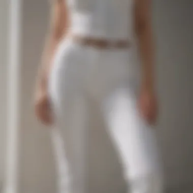 Ethereal Elegance White Jeans