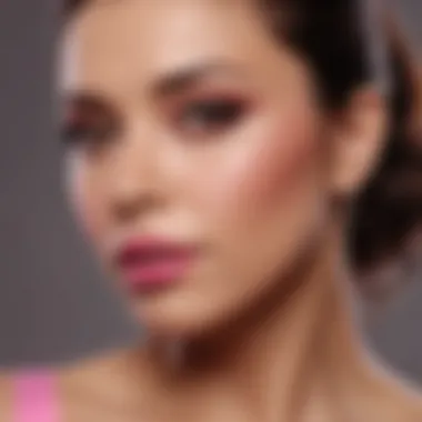 Eva Longoria's Pink Lipstick Glam