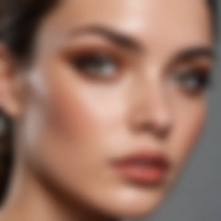 Enhance elegance with subtle eyebrow color variations