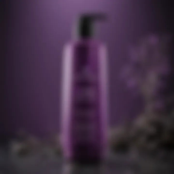 Beautifully designed packaging of top-rated purple shampoo