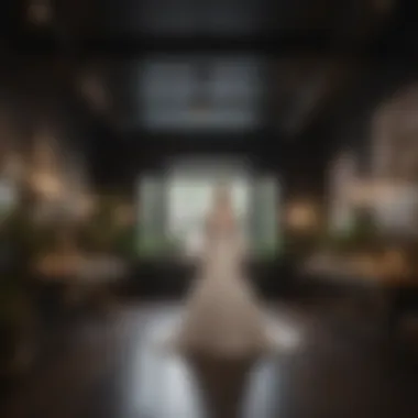 Black-owned bridal shop interior showcasing unique decor and ambiance