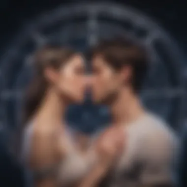 Astrological Insights in Romantic Relationships Astrological chart with love insights