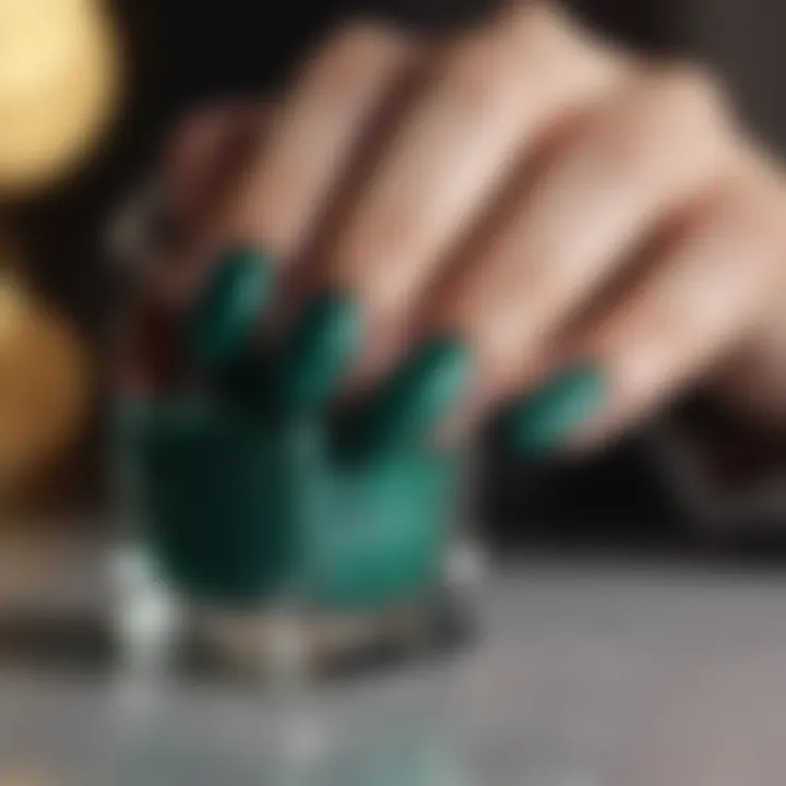 Opulent Emerald Nail Shade