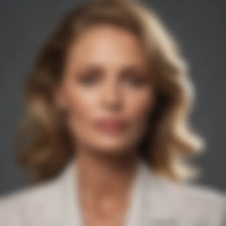 Lauren Hutton sharing her beauty philosophy