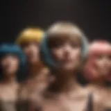 Stylish Wig Display