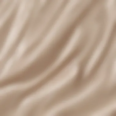 Close-up of a smooth cream texture showcasing its rich consistency