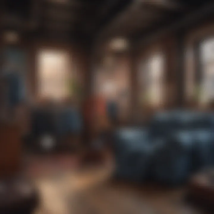 Vintage Levi's collection curated in a trendy NYC loft