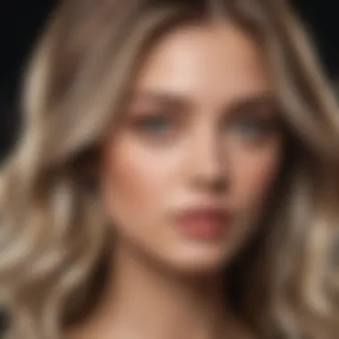 Luxurious Balayage Hair Coloring