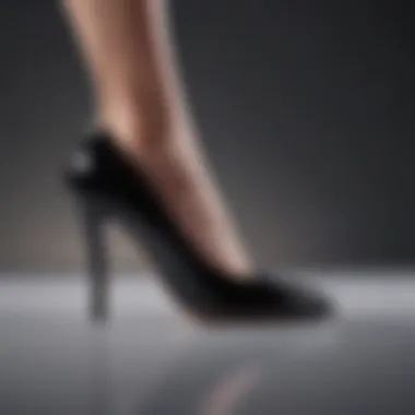 Timeless Sophistication: The Black Beauty Classic black flat shoe with a minimalist silhouette