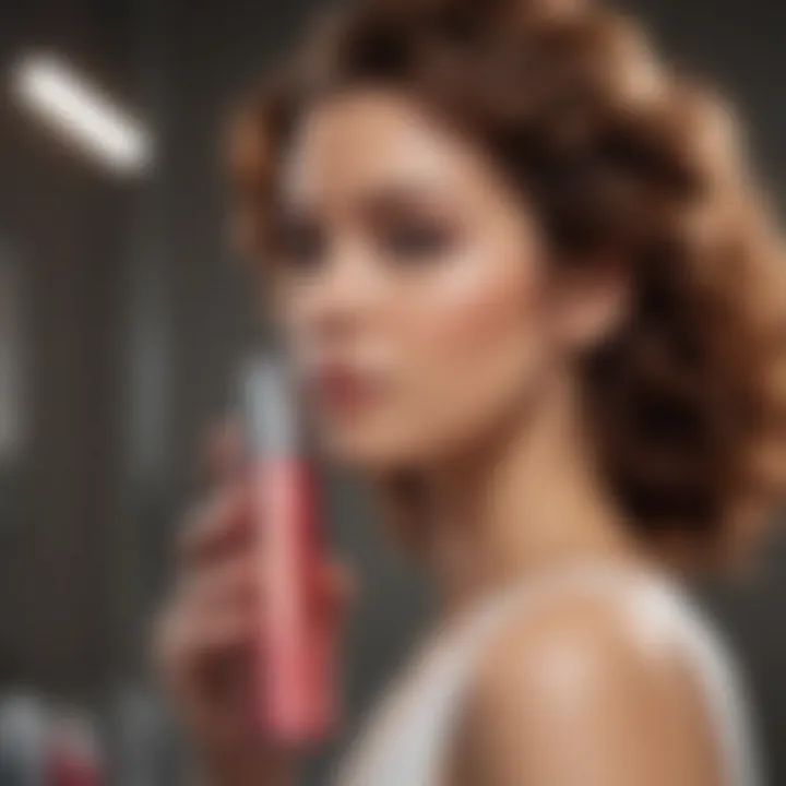 Glossy Glamour Hair Spray showcased at ULTA