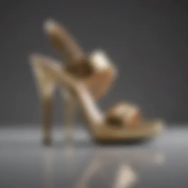 Elegant Gold-Plated Sandal