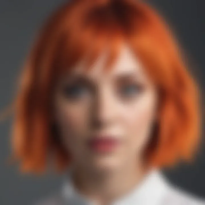 Hayley Williams showcasing her iconic hairstyles