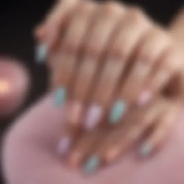 Pastel Perfection Hora Nails Inspirational Hora nails design in pastel colors