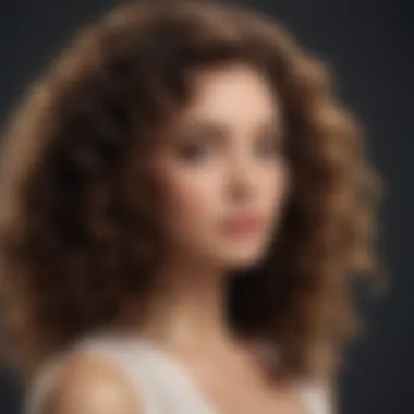 Wavy Curls on Diverse Textures Different hair textures showcasing wavy curls