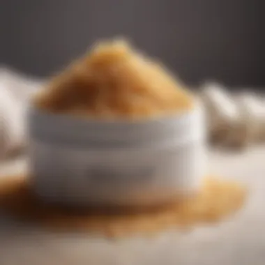 Organic Exfoliating Scrub Organic exfoliating scrub