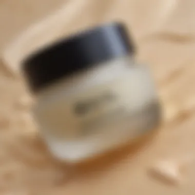 Close-up view of Hunmui Pore Base Gel Cream showcasing texture