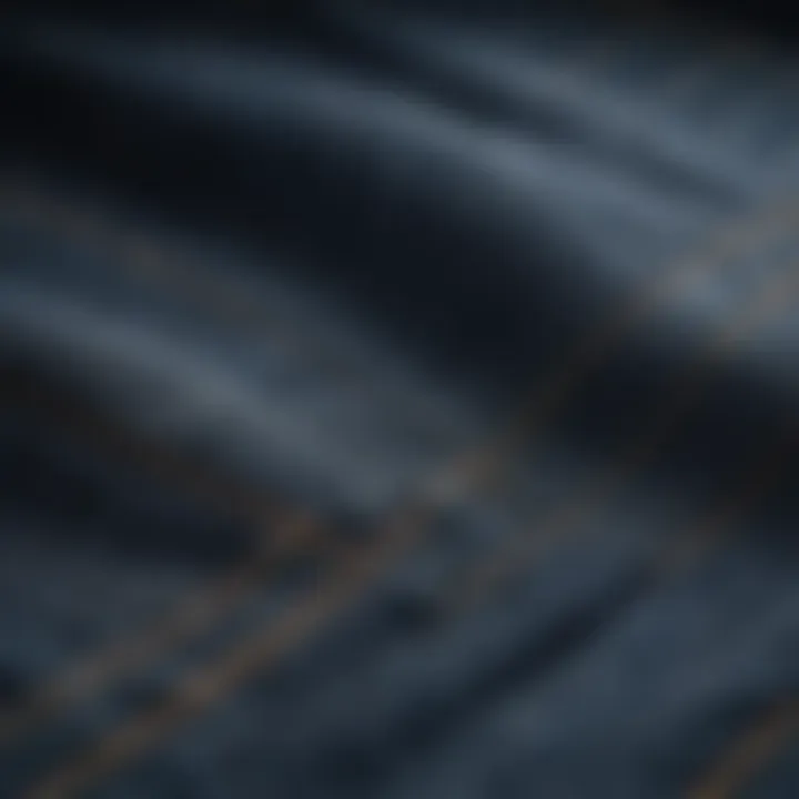 Luxurious Denim Fabric Texture