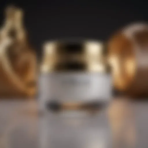 Luxurious Eye Cream Jar with Elegant Design