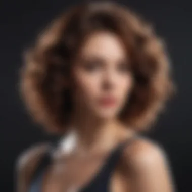 Woman with sleek, frizz-free hair in a professional setting