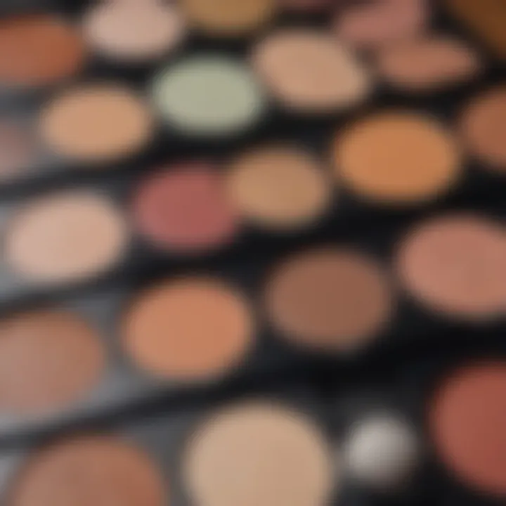 A palette of diverse makeup shades representing personal style