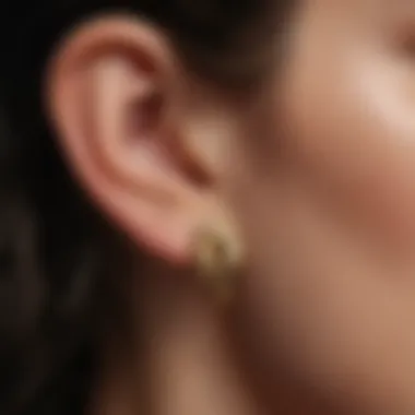 Minimalist Gold Cartilage Earring