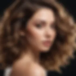 Jen Atkin showcasing her unique styling techniques