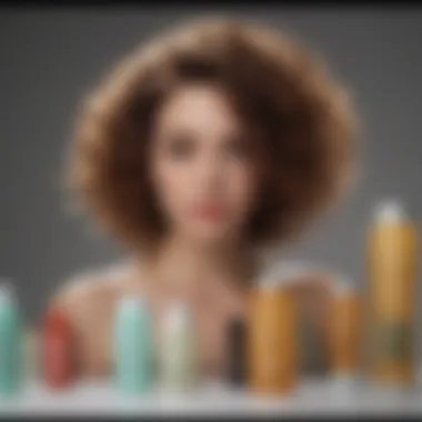 Visual comparison of Ouidad shampoo against competitors targeting curly hair.