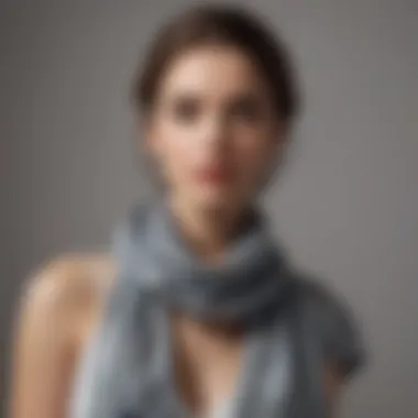 Patricia Paris Scarves in Contemporary Fashion Stylish arrangement of Patricia Paris scarves in contemporary fashion settings