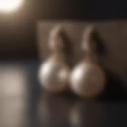 Luxurious Pearl Earrings for Sleeping