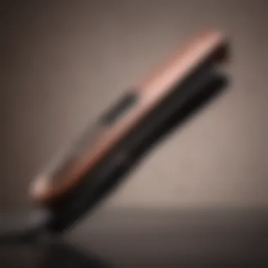 Stylish Flat Iron with Adjustable Heat Settings