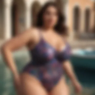 Trendy plus-size swimwear options