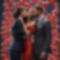 A vibrant illustration representing diverse relationship structures