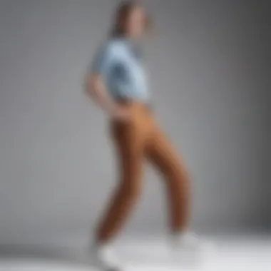 Contemporary Styling Techniques Fashion collage highlighting various styling options for small cargo pants