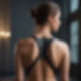 Theragun placement on back muscles