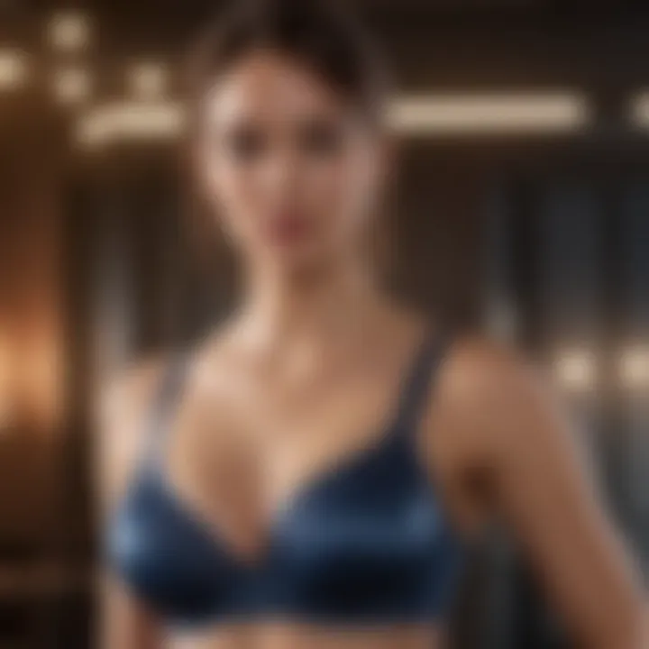 Elegant and modern design of the True and Co Seamless Bra