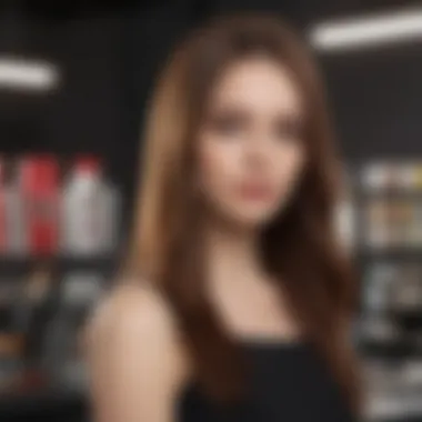 A selection of high-quality hair coloring products for optimal root coverage