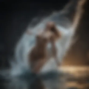 The Ebb and Flow of Energy An abstract representation of the body's energy levels fluctuating
