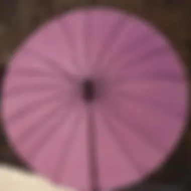 UV protection umbrella for sunburn prevention